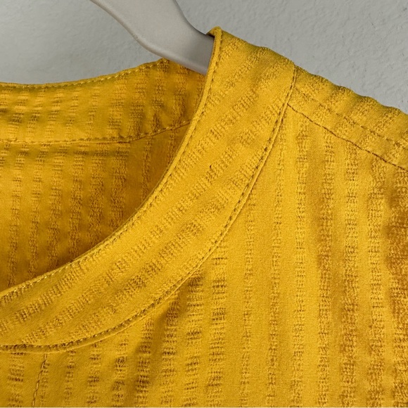 Title Nine Yellow Gold Speed Racer Cinchable Outdoor Dress Size Medium - Picture 9 of 9